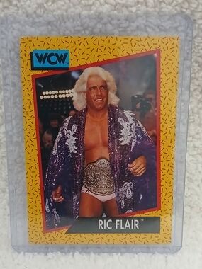 Ric Flair Purple Sequin Robe Trading Card #44